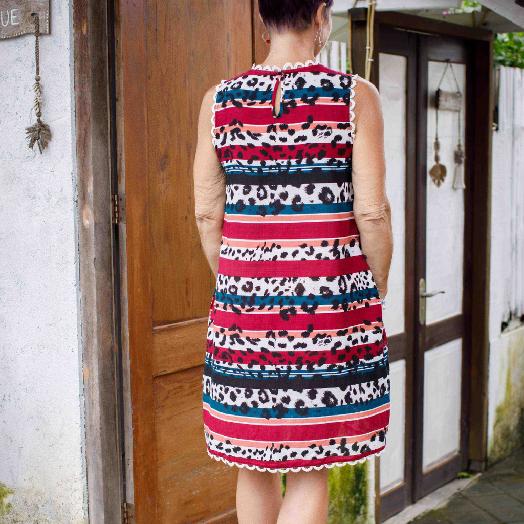 back view Urban Jungle Dress - Taleeta