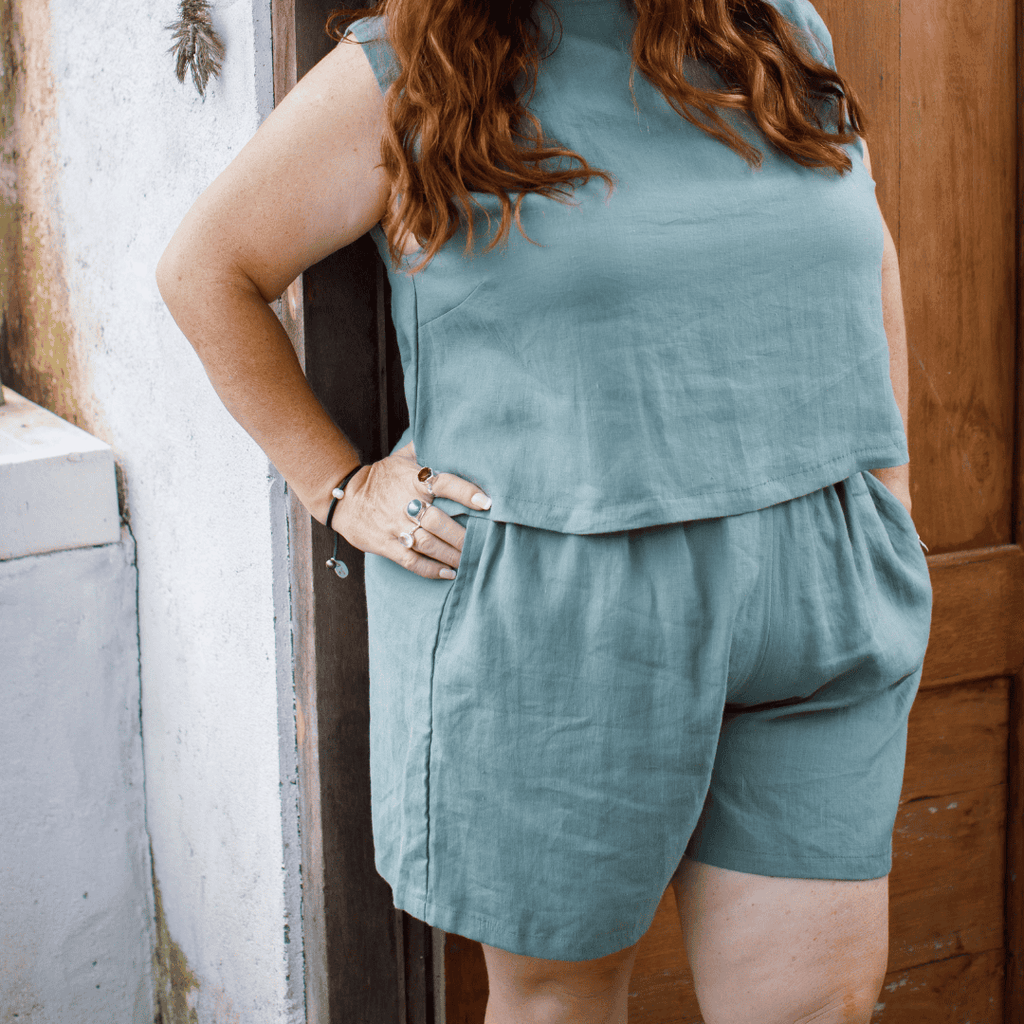 linen shorts size 3XL