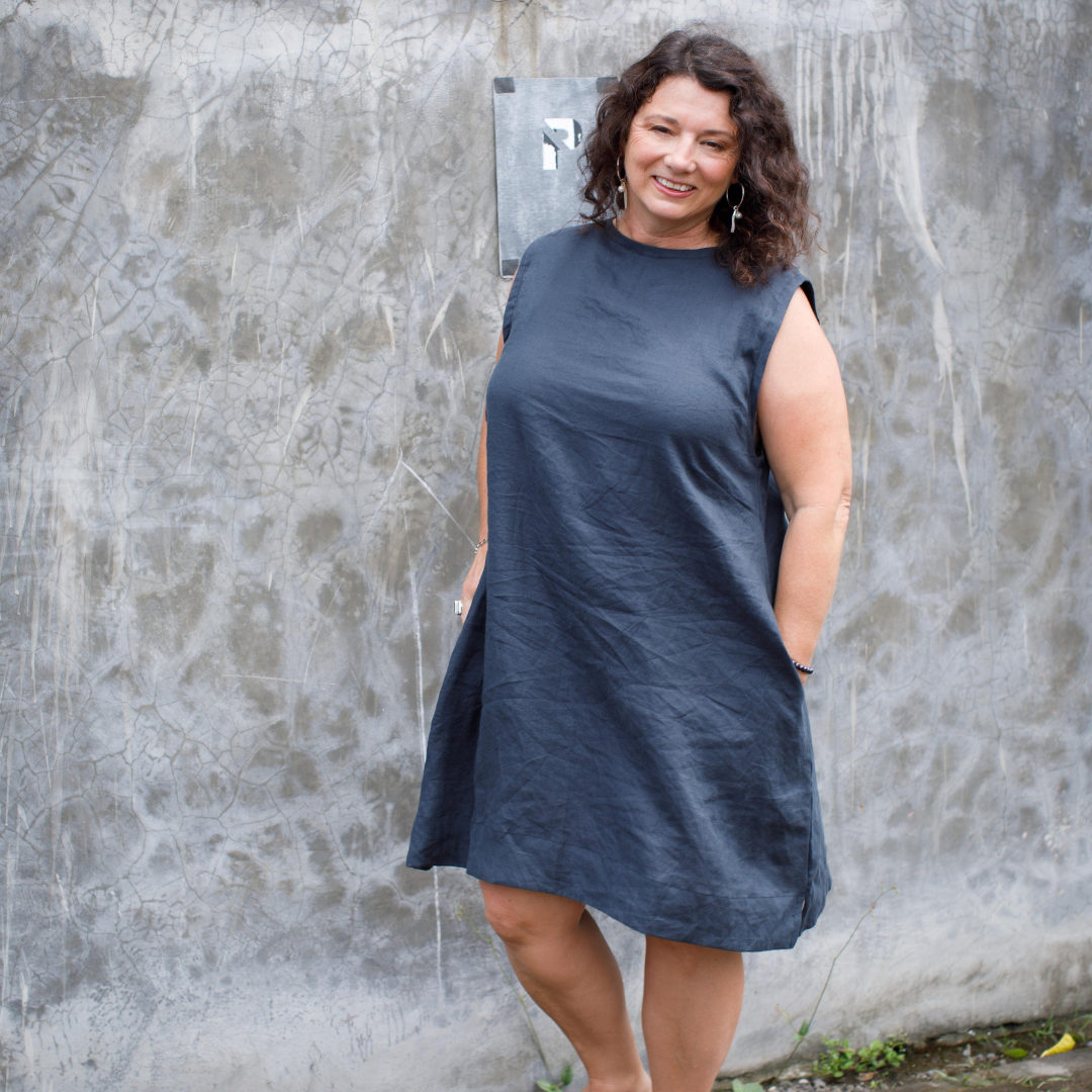 Breeze Linen Shift Dress Taleeta Breeze Linen Shift Dress Taleeta